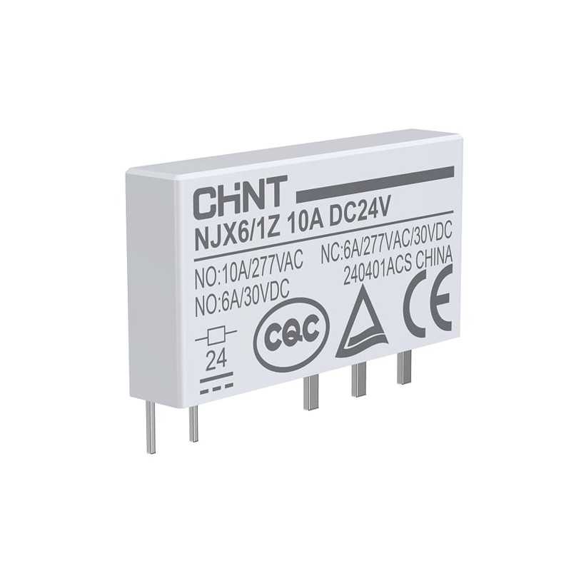 Rele interfaz 1NA/NC 6A control 48V DC — CHINT