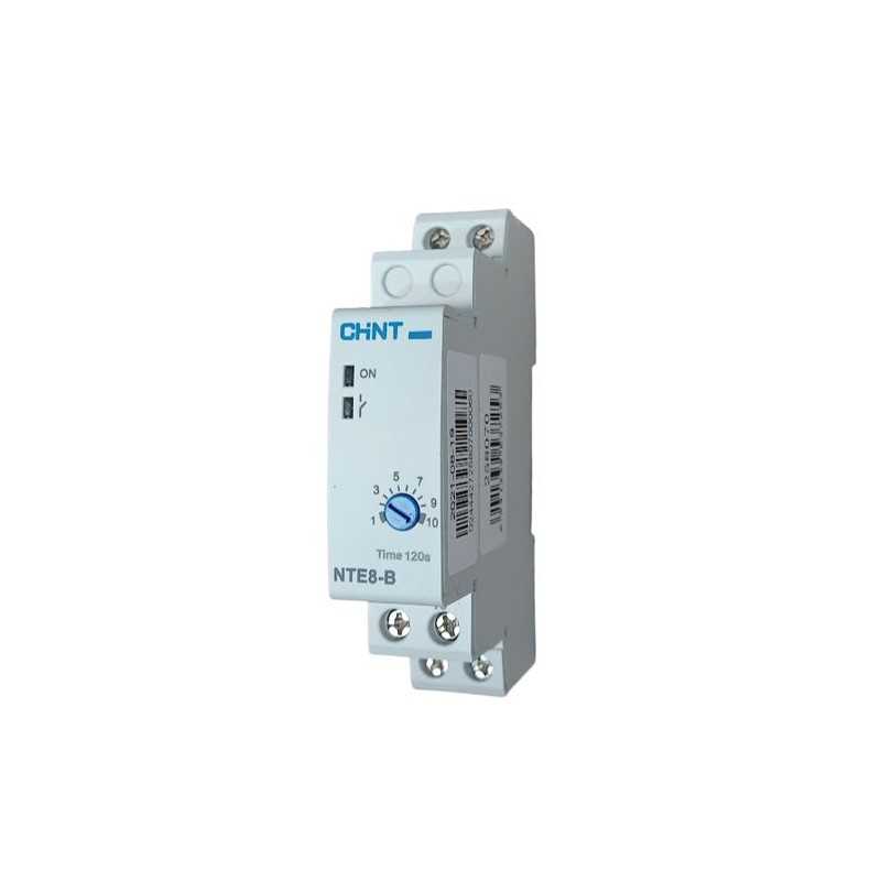 Rele Temporizador Elect. ON-Delay, 230Vac 12-120 Seg. 5 Amp. — CHINT