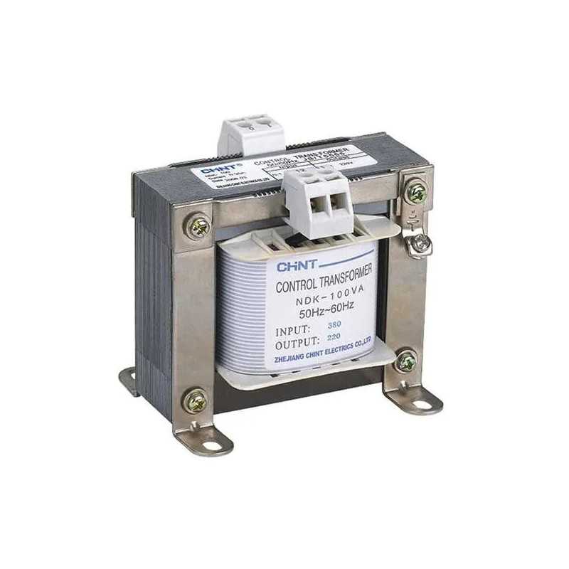Transformador control NDK-25, 25VA, 230/24V+12V AC, IP00 — CHINT