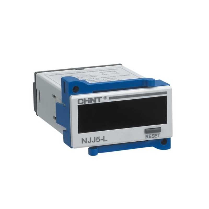 Horometro digital 56x42mm, 99999,9hrs/100-240Vac con reset — CHINT