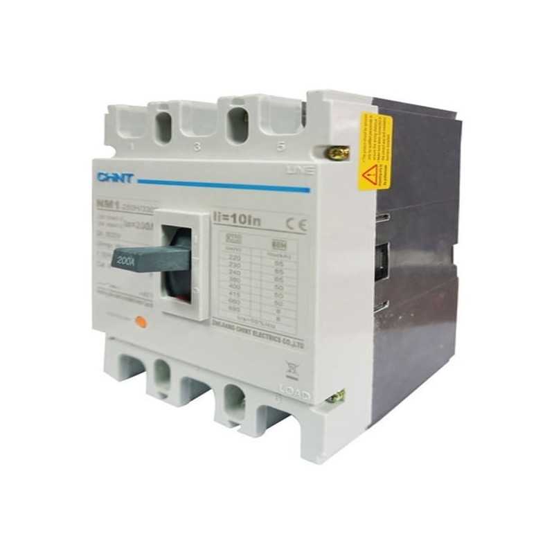 Interruptor 3P NM1-250H 250A (fijo) 415V,50kA — CHINT