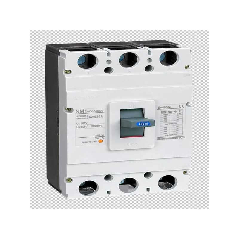 Interruptor 3P NM1-630H 500A (fijo) 415V,50kA — CHINT
