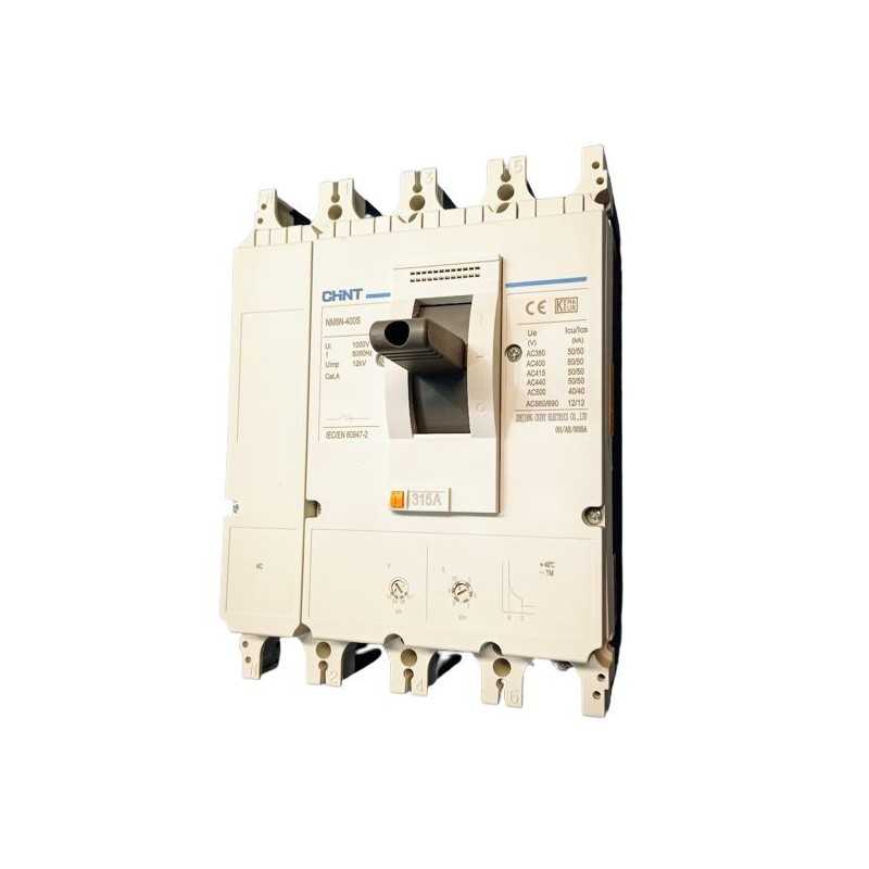 Interruptor 4P 315A Termomagnetico 0.8-1In 415V 50kA — CHINT