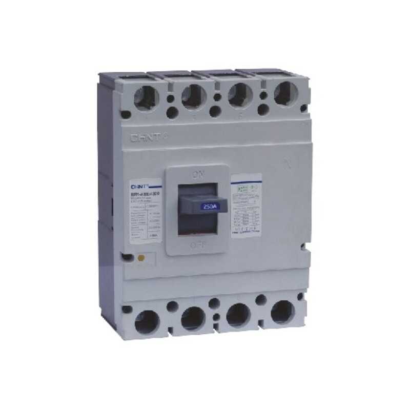 Interruptor 4P NM1-400S/4300 350A (fijo) 690V: 35kA — CHINT