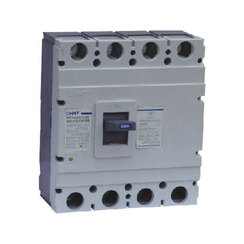 Interruptor 4P NM1-630S/4300 500A (fijo) 690V: 35kA — CHINT