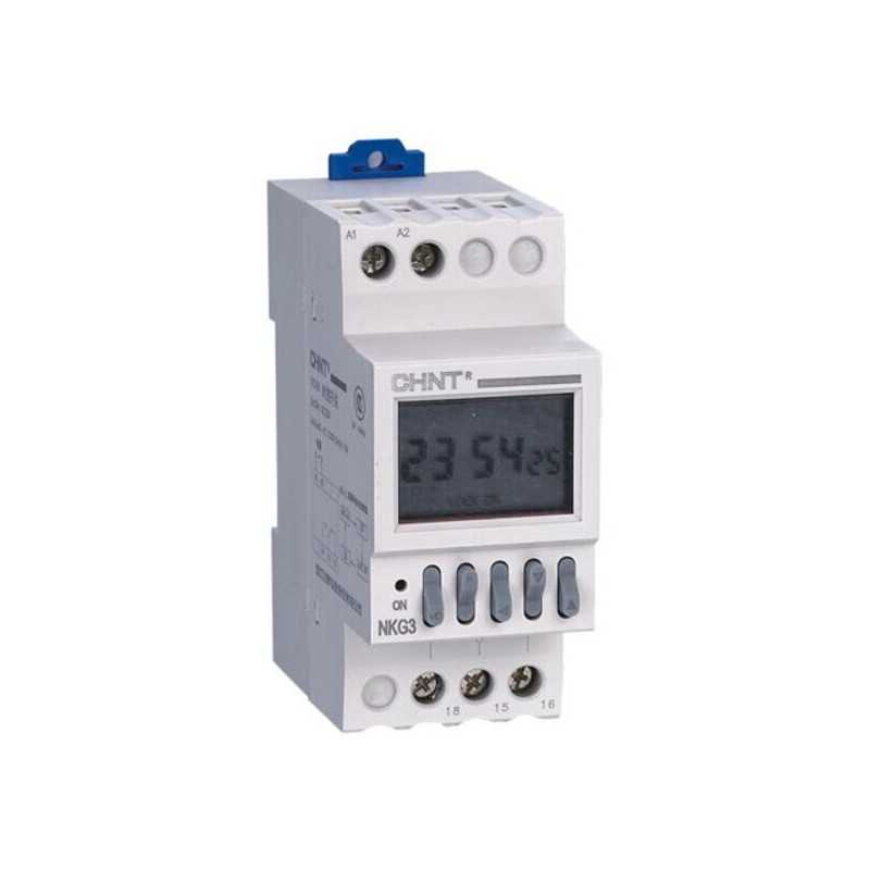 Interruptor horario dig Diario/Semanal220Vac — CHINT