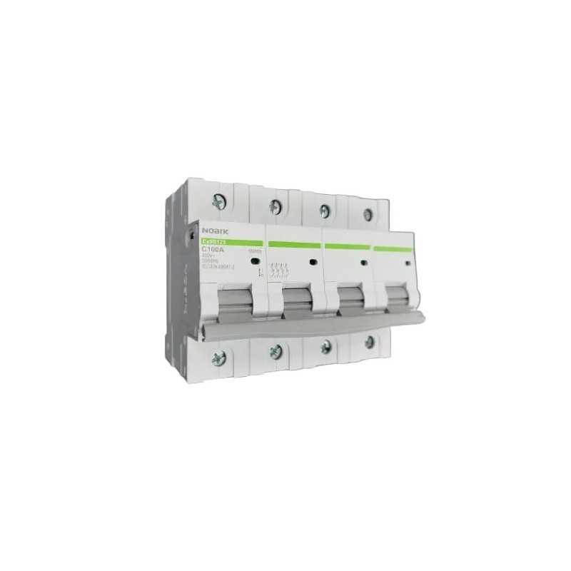 Interruptor MCB 4Px80A curva D 20kA, IEC60947-2 — CHINT