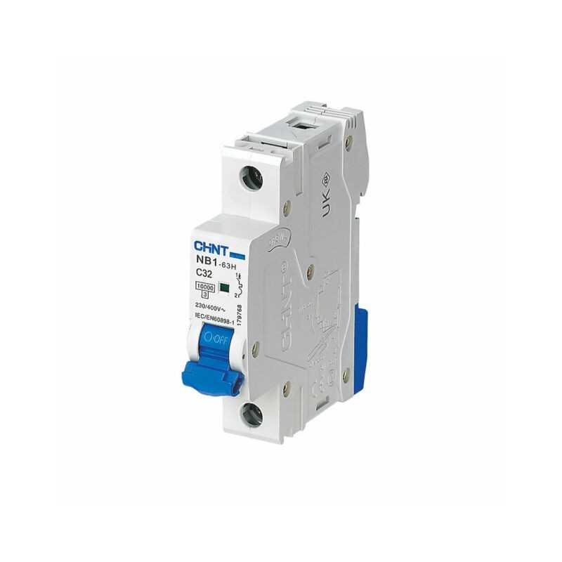 Interruptor MCB curva C 1Px50A, 10kA IEC60947-2 — CHINT