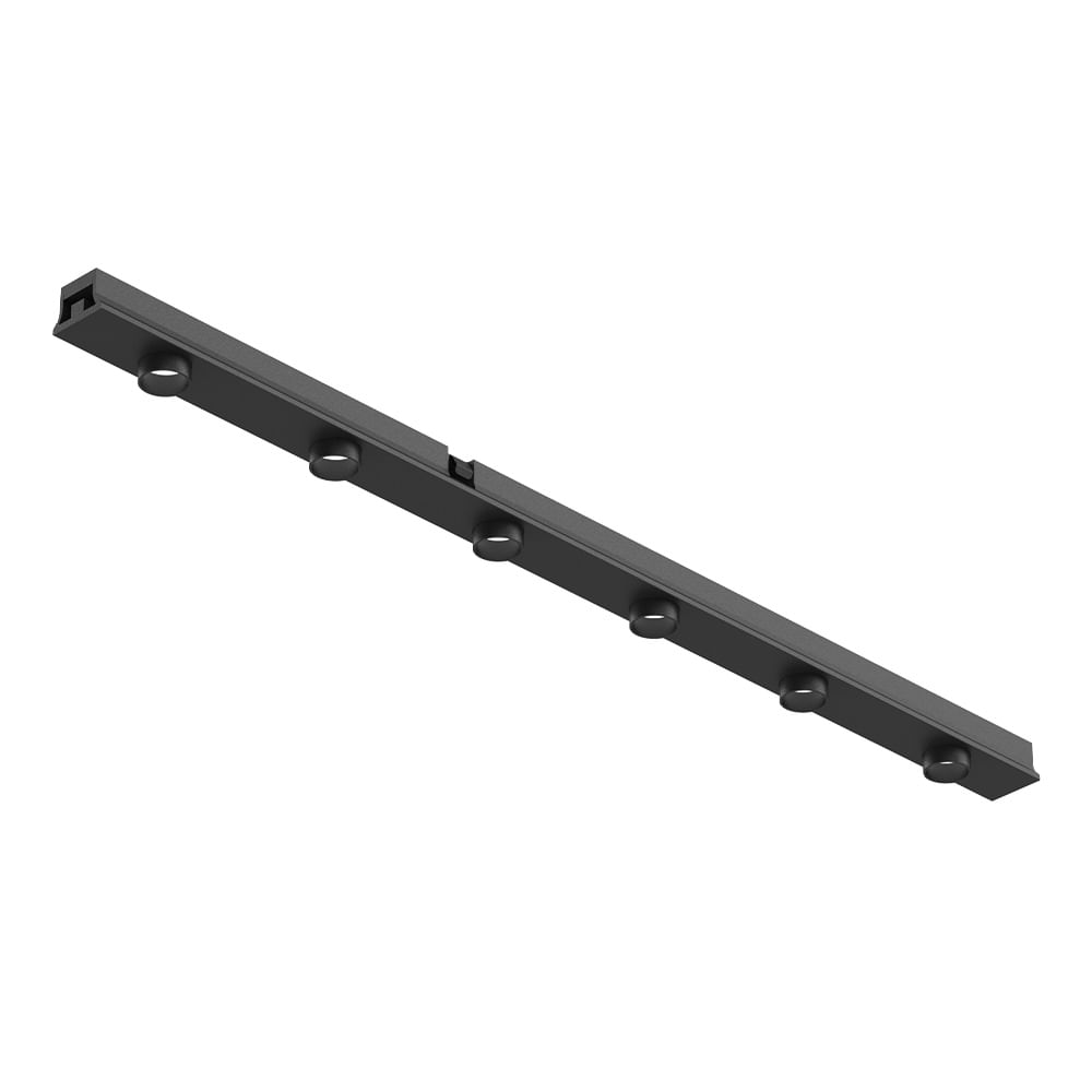 Lineal Led para Riel Magnetico Negro Luz Calida 12W — Colors