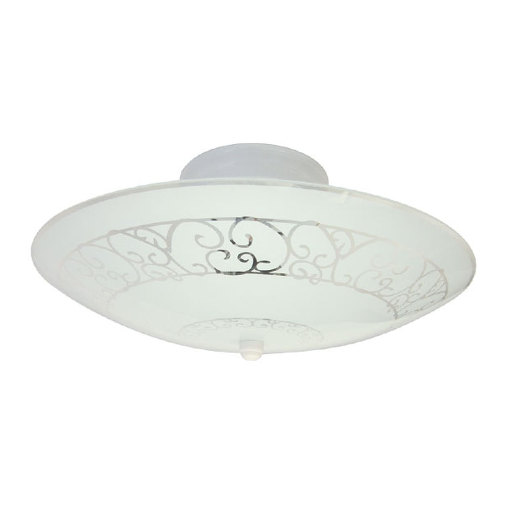 Plafón 40020 Vidrio Flora — BP