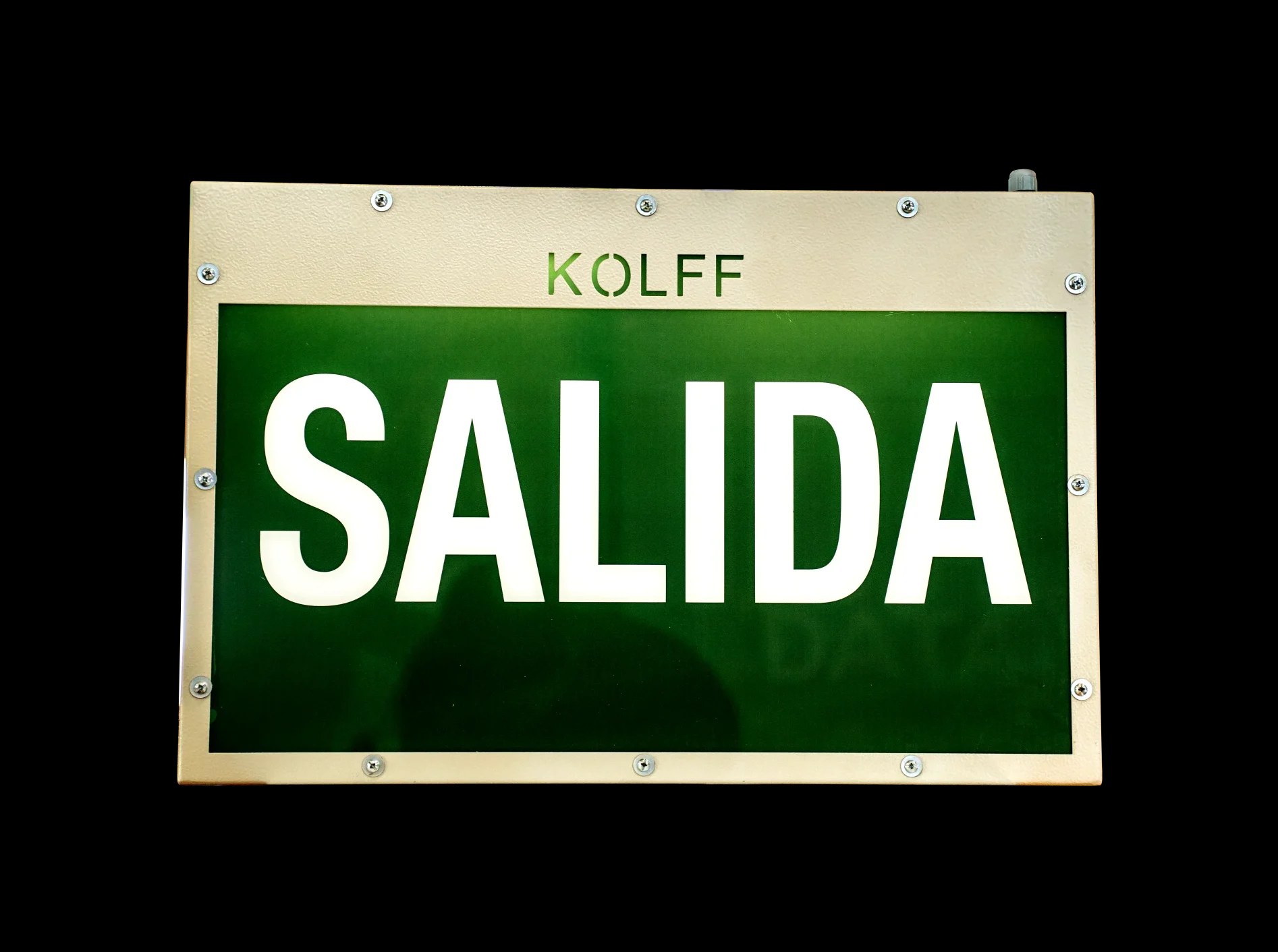 Equipo de Señalización LED Kolff Bigled D Acero 3H IP-42 (SESE0037) — Kolff