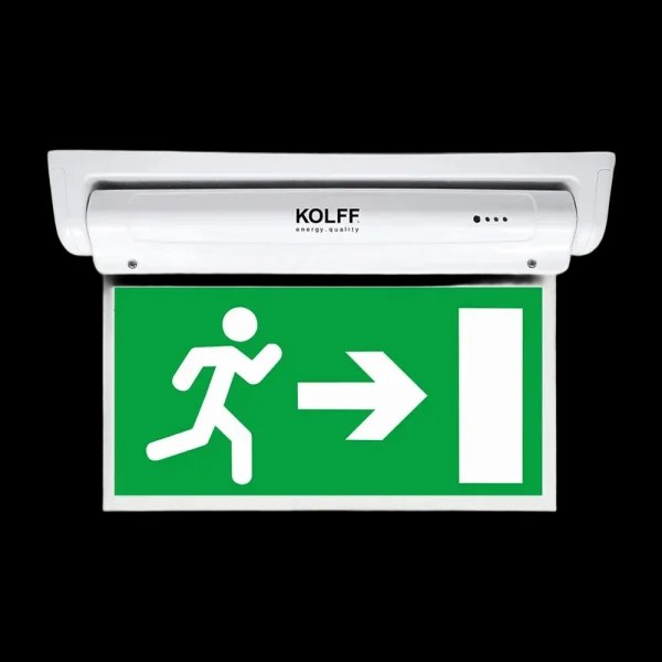Equipo de Señalización LED Kolff Docceled Blanco 3H IP-40 (SESE0059) — Kolff